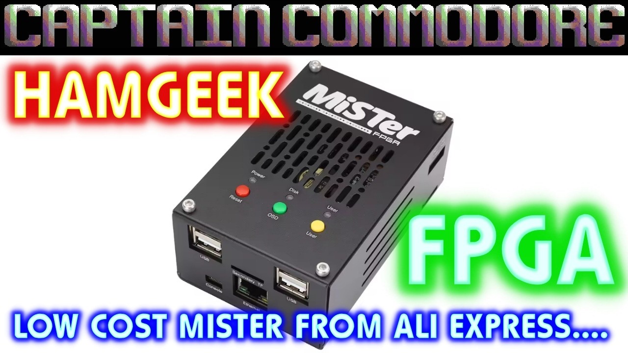 EP94 HAMGEEK MISTER, The new CHEAP MISTer FPGA from Ali Express