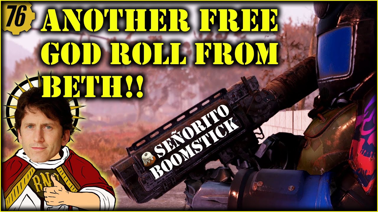 Fallout 76 PTS - NEW GOD ROLL YOU GONNA LOVE or Say Hello to Mr. BOOMSTICK!