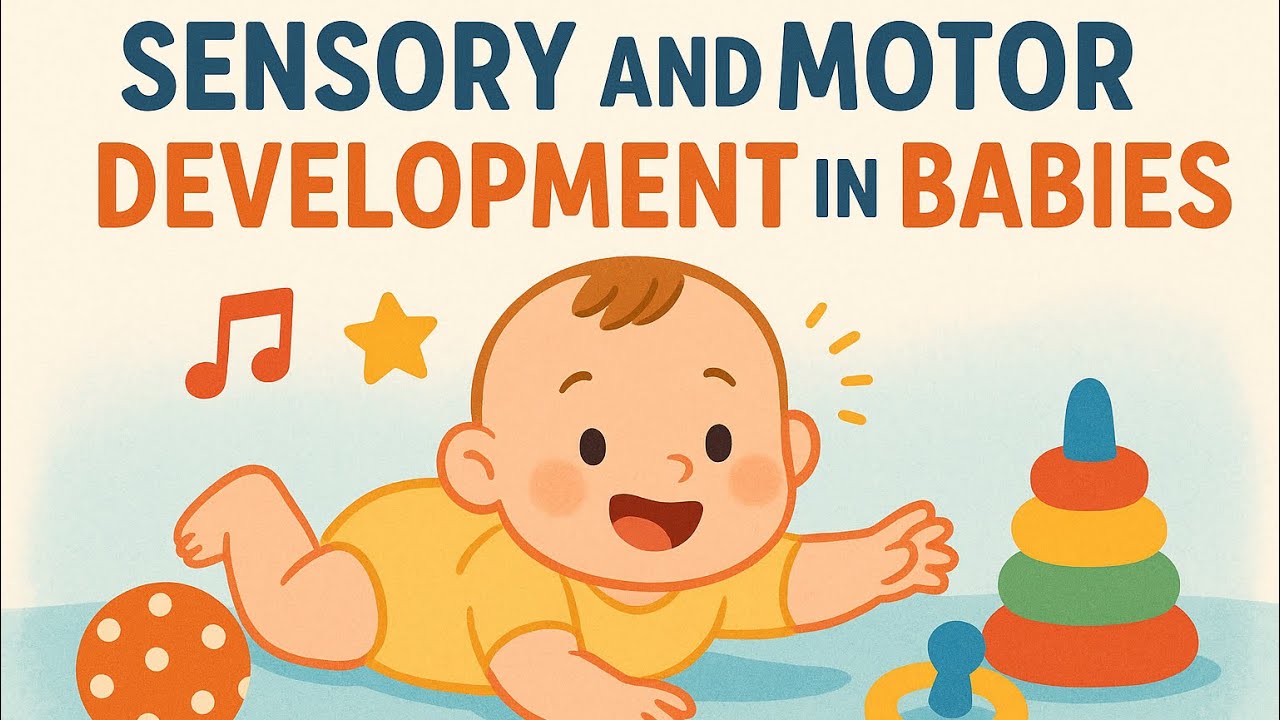 Sensory and Motor Development in Babies / Infants | Developmental Psychology