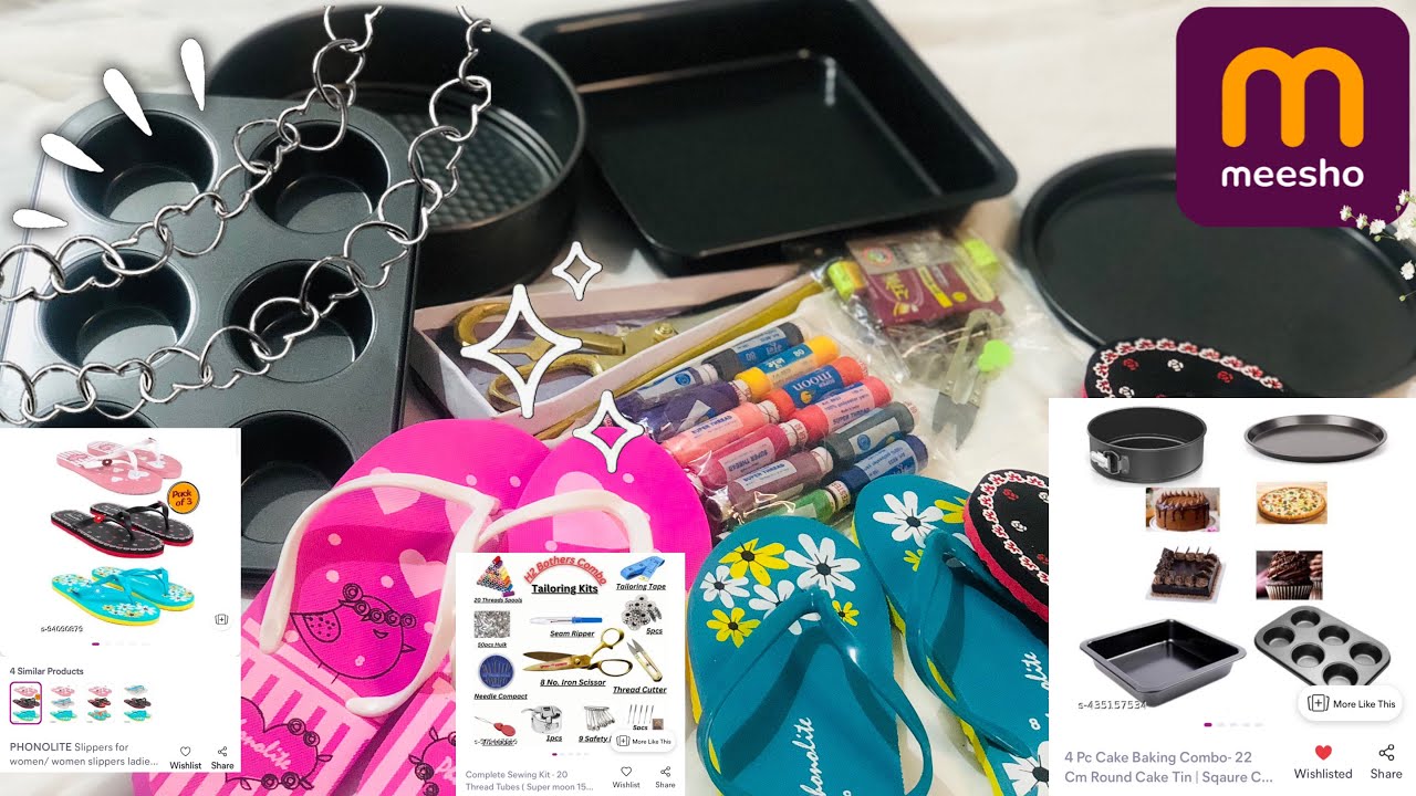 Meeshoಯಿಂದ purchase😍ಮಾಡಿದ ಕಡಿಮೆ ಬೆಲೆಯ products ಇಷ್ಟೊಂದು ಕಡಿಮೆ ರೇಟ್!!😱💯#meesho #meeshohaul @meeshoapp