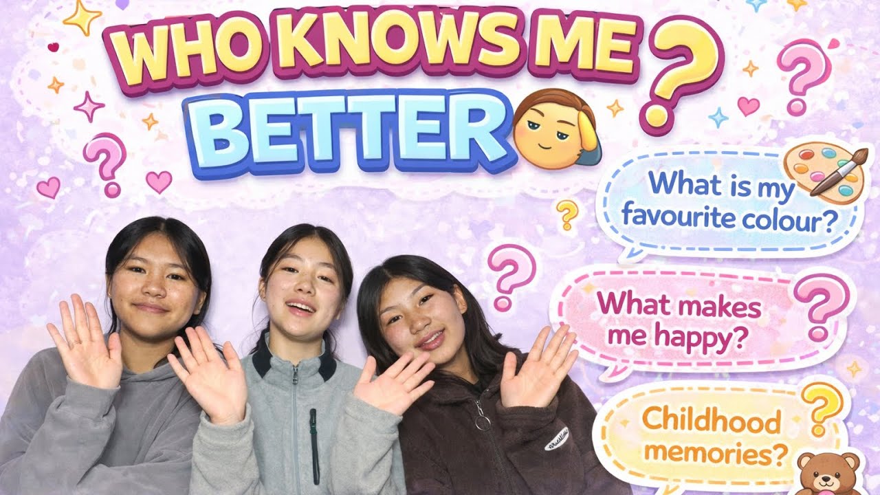 Who knows me better challenge ?!|| Dolkar VS choszang || 6years friendship 🫂🤍 