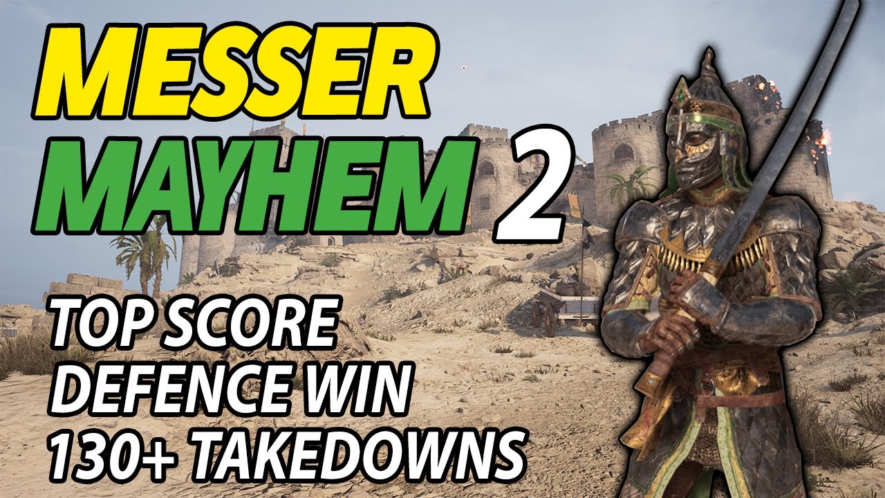MESSER MAYHEM 2 | Chivalry 2 Messer Gameplay (First Person)