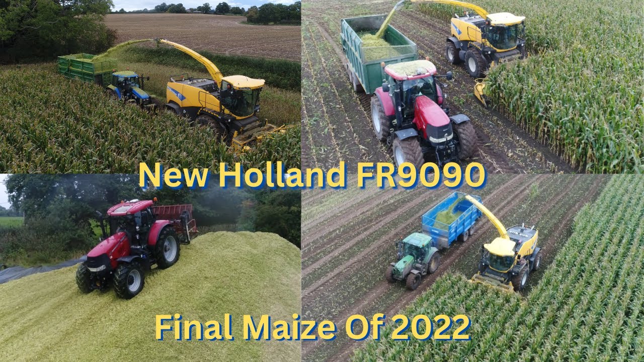 FINAL MAIZE OF 2022 - NEW HOLLAND FR9090