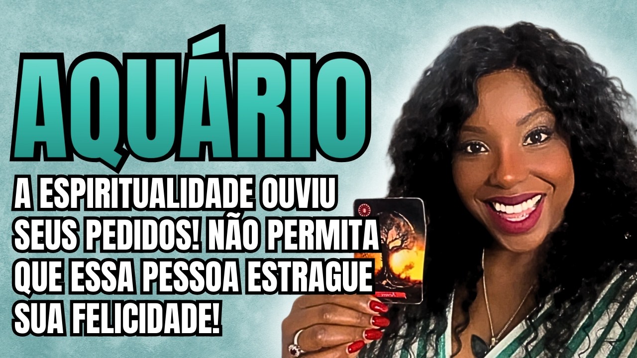 01 #signos ♒️AQUÁRIO MARÇO⚠️NÃO PERMITA QUE ESSA PESSOA ESTRAGUE SUA FELICIDADE😰