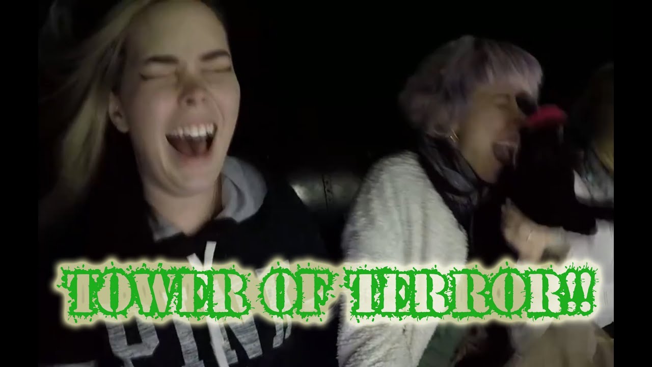 Mortem3r and CommanderHolly on the TOWER OF TERROR!!!