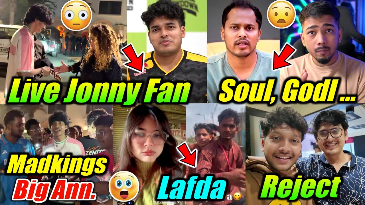 Girl Gamer Incident 🤬 Lala Met Jonathan Fan 😳 Big News 😮 Scout on Hate, Rntx ! Dattrax, Joker 