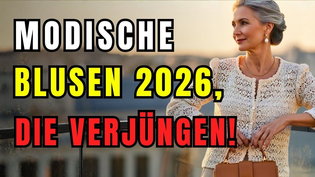 Modische Blusen 2026: Diese Trends lassen dich sofort strahlen!