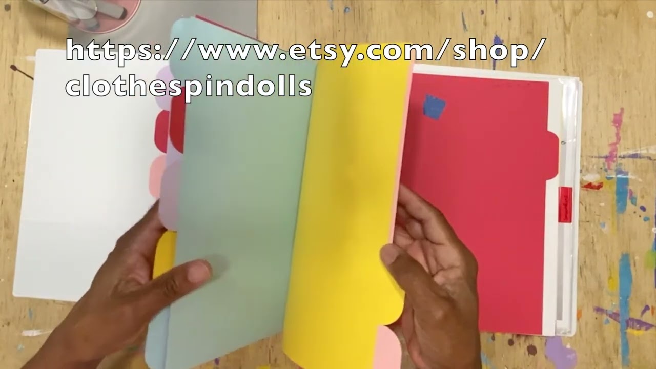 Learn How to Make file folder dividers with tabs