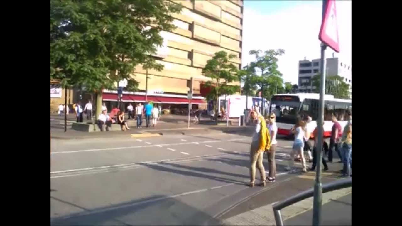 Bussen op Station Nijmegen tijdens de Vierdaagse 20-07 tot 24-07-2015