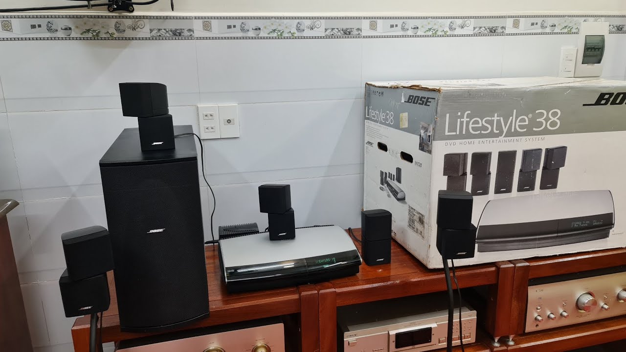 Bose Lifestyle 38 - LS38 - hệ thống âm thanh 5.1 đẳng cấp  [Nguyễn Bách audio - 0932005022]