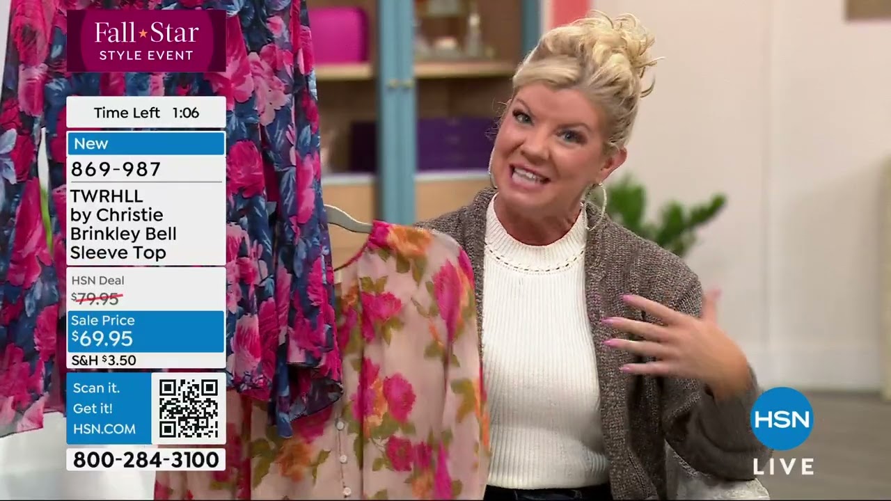 HSN | TWRHLL by Christie Brinkley Fashions 09.19.2024 - 08 PM