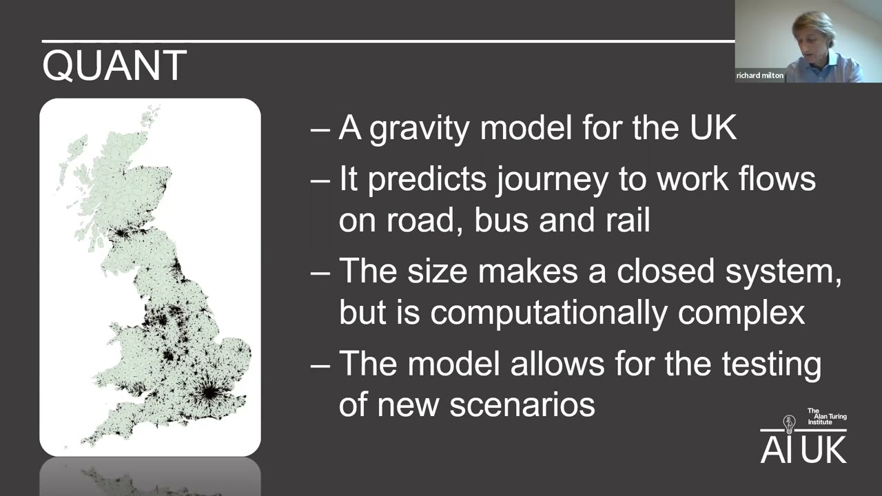 QUANT spatial interaction model