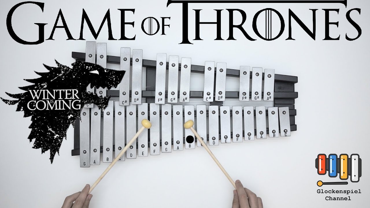 Game Of Thrones Main Theme 💗 on the Glockenspiel (BELLs)