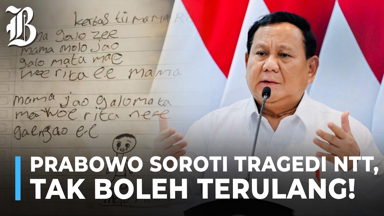 Prabowo Soroti Tragedi Siswa SD di NTT, Minta Kepedulian Sosial Ditingkatkan