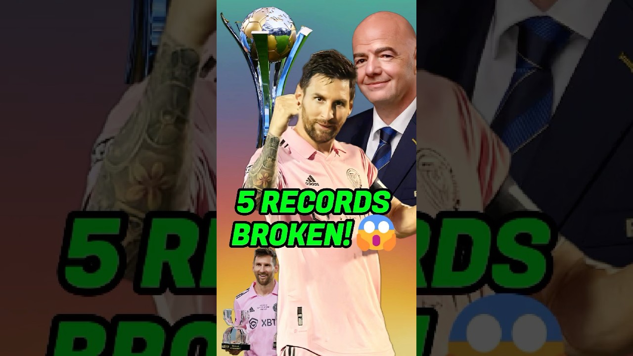 Top 5 Records Messi Smashed at Inter Miami&mdash;Unbelievable! ⚽🔥🎯
