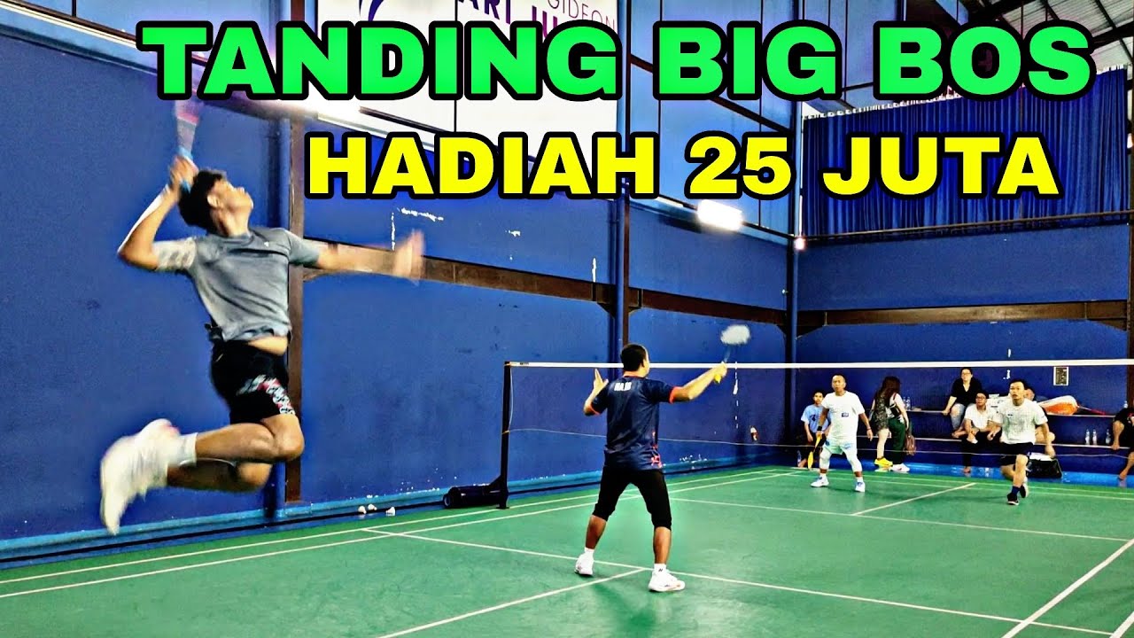 TURNAMEN BADMINTON DI GIDEON BADMINTON HALL KATEGORI VVIP++GENDONGAN TARKAM