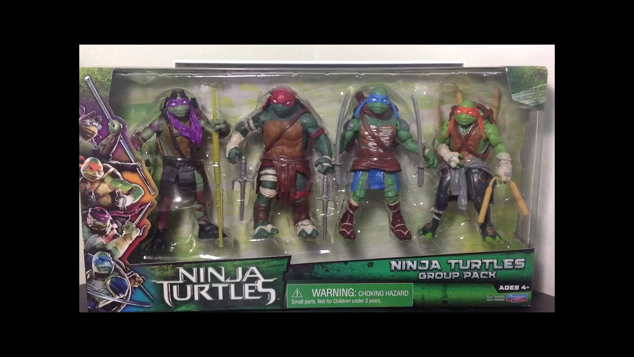 Playmates Teenage Mutant Ninja Turtles: Group Pack (Target Exclusive) Figures Review