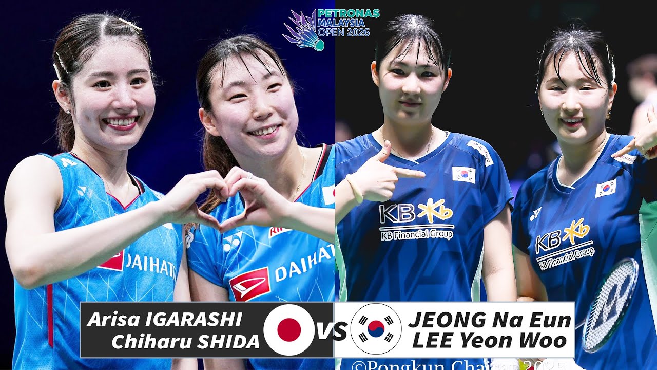 Arisa IGARASHI/Chiharu SHIDA (JPN) vs JEONG Na Eun/LEE Yeon Woo (KOR) | PETRONAS Malaysia Open 2026