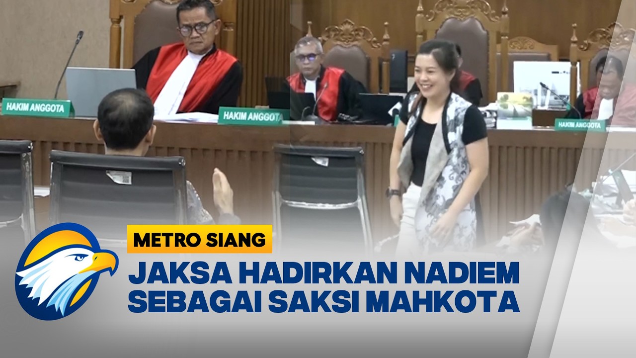 Sidang Korupsi Nadiem Makarim: Fakta Baru Terungkap! [Metro Siang]