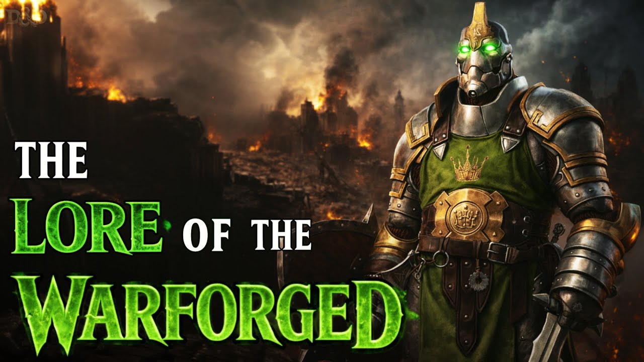 The Lore of The Warforged | Dungeons & Dragons Lore