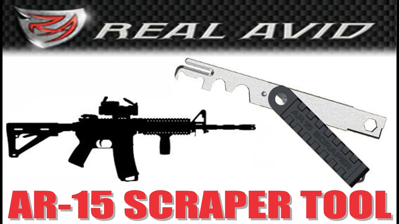 Real Avid AR15 Bolt Carrier Group Cleaning Scraper Tool Demo & Review (similar to CAT-M4 tool)