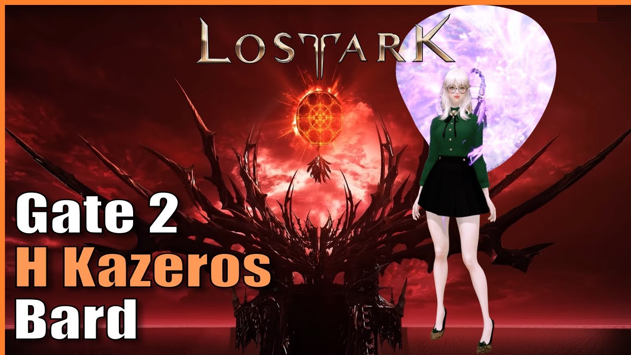 What Is A God To A Plong Believer!? H Kazeros Gate 2 (Desperate Salvation Bard) | Lost Ark