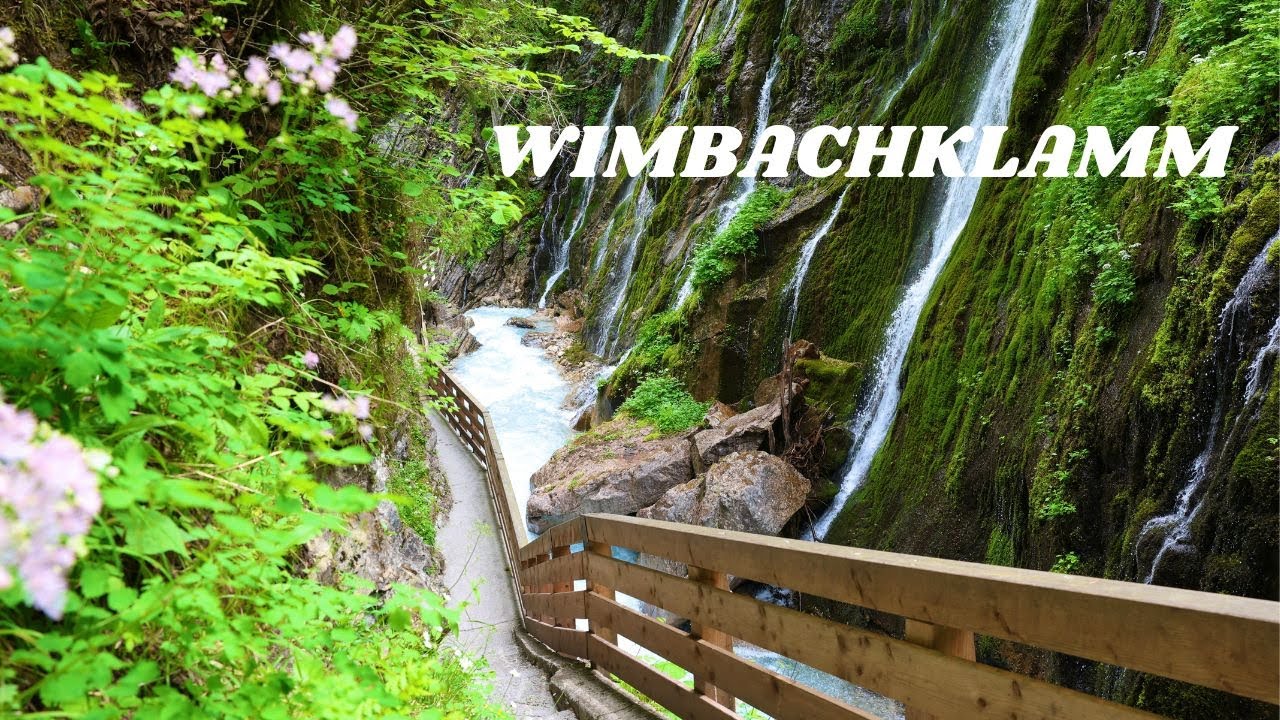 Wimbachklamm in Ramsau, Berchtesgadener Land