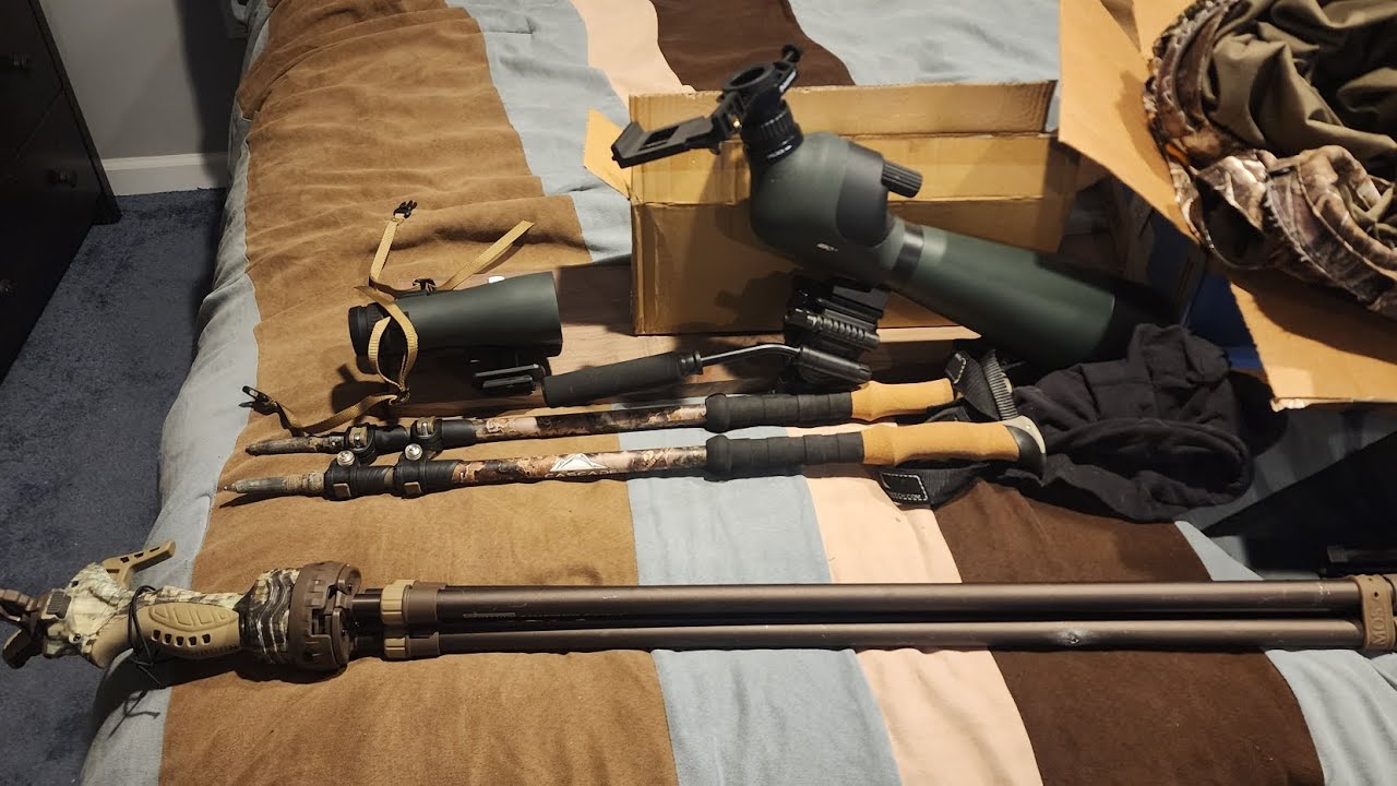 My Premos tripod and optics setup 