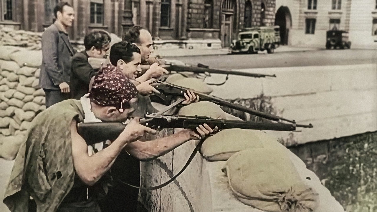 Август 1944 года — парижане восстают против немцев.