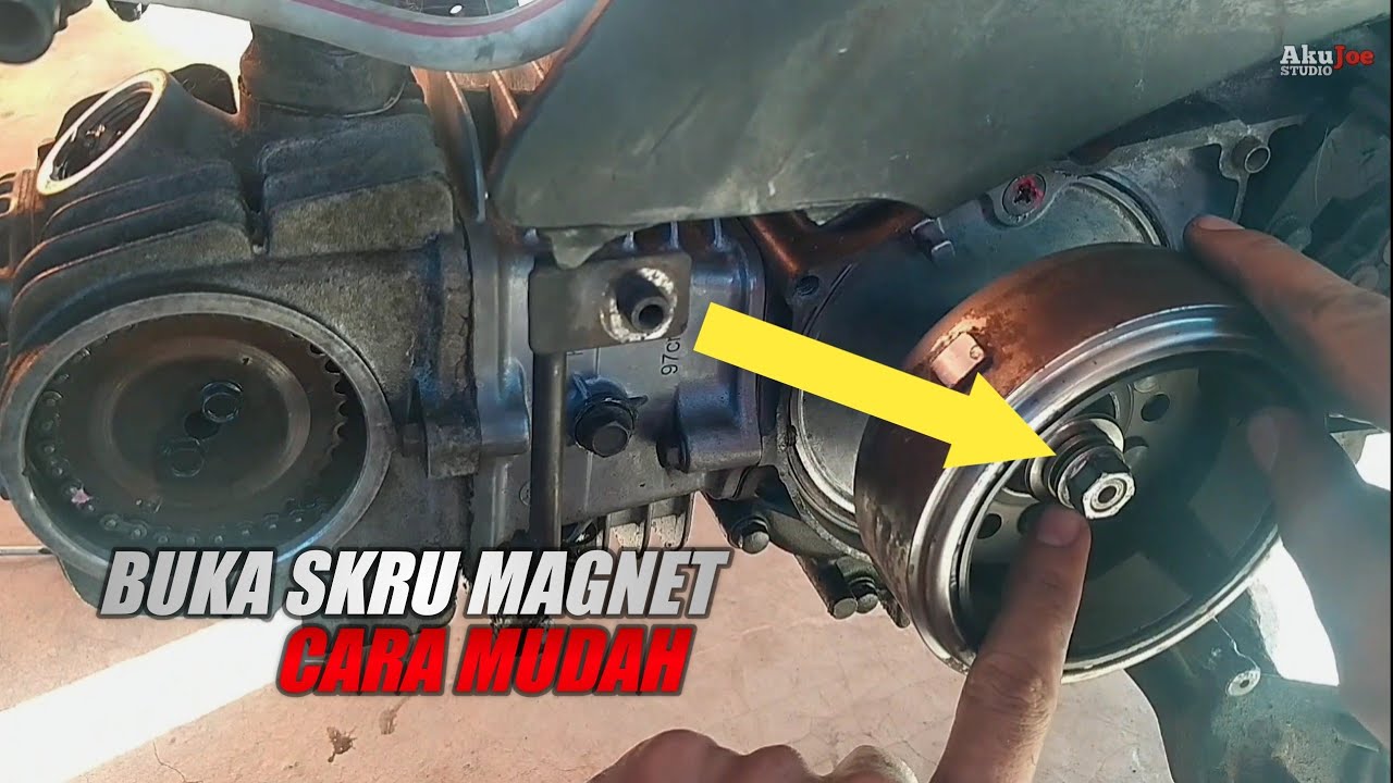 Buka Skru Magnet Cara Kampung Tak Ada Alat #215