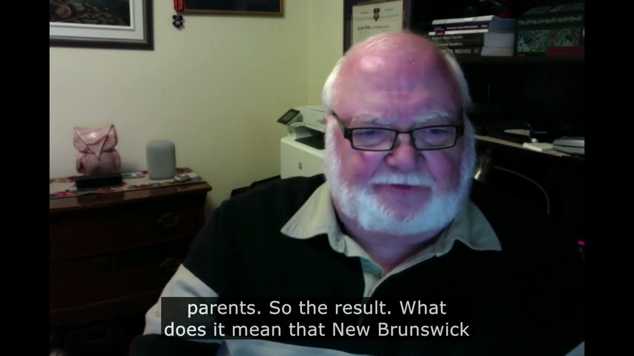 What inclusion means in education in New Brunswick Canada.