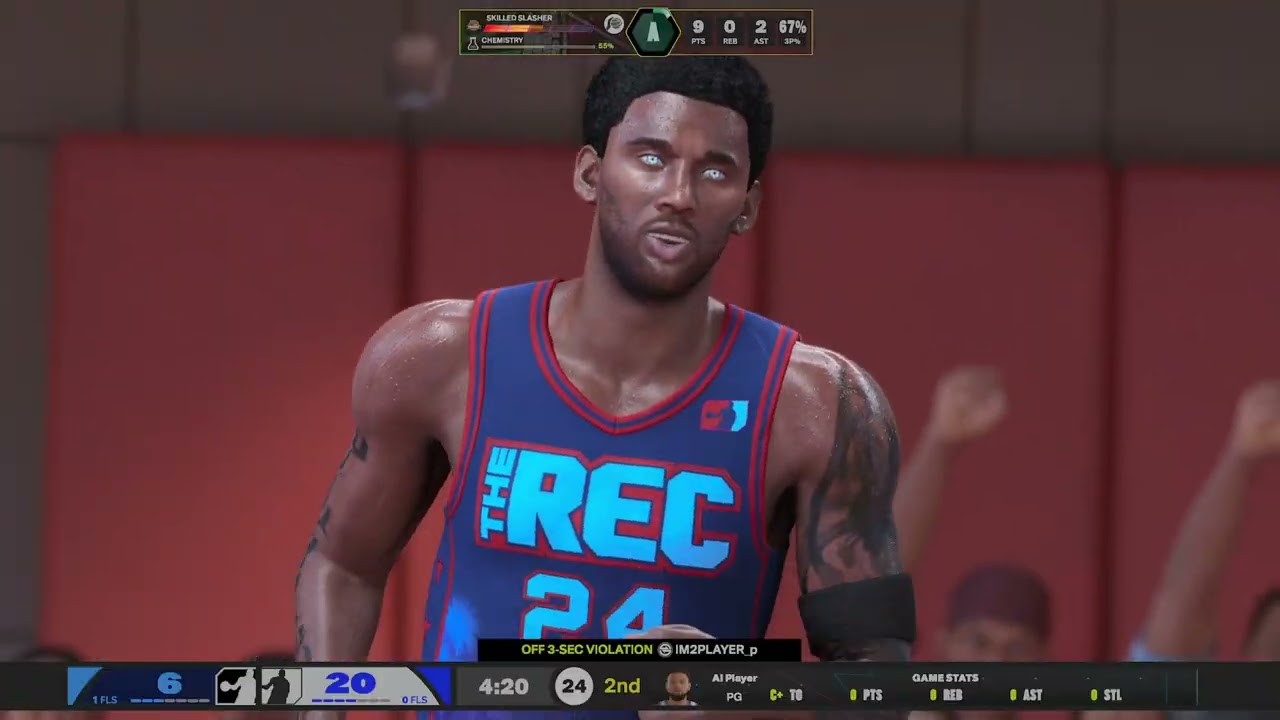 Solo Rec_2K26 11 For 12 FG shooting, 30 point blow out win