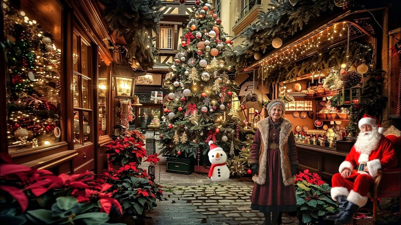 САМАЯ ВПЕЧАТЛЯЮЩАЯ РОЖДЕСТВЕНСКАЯ ДЕРЕВНЯ ВО ВСЕМ МИРЕ 🎄 ЛУСЕРАМ 🎅 НАСТОЯЩЕЕ ЧУДО РОЖДЕСТВА