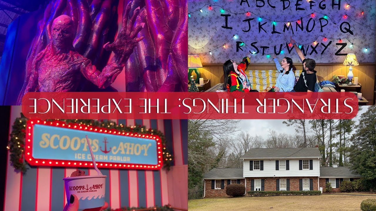 Inside Stranger Things: The Experience in Atlanta Georgia + Filming Locations!
