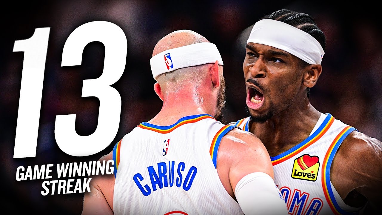 The Thunder Are On The Longest Streak In Franchise History 🔥