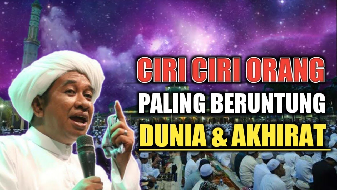 CERAMAH GURU ZUHDI - KALIAN HARUS TAU!! TERNYATA INI TANDA TANDA ORANG BERUNTUNG DUNIA AKHIRAT