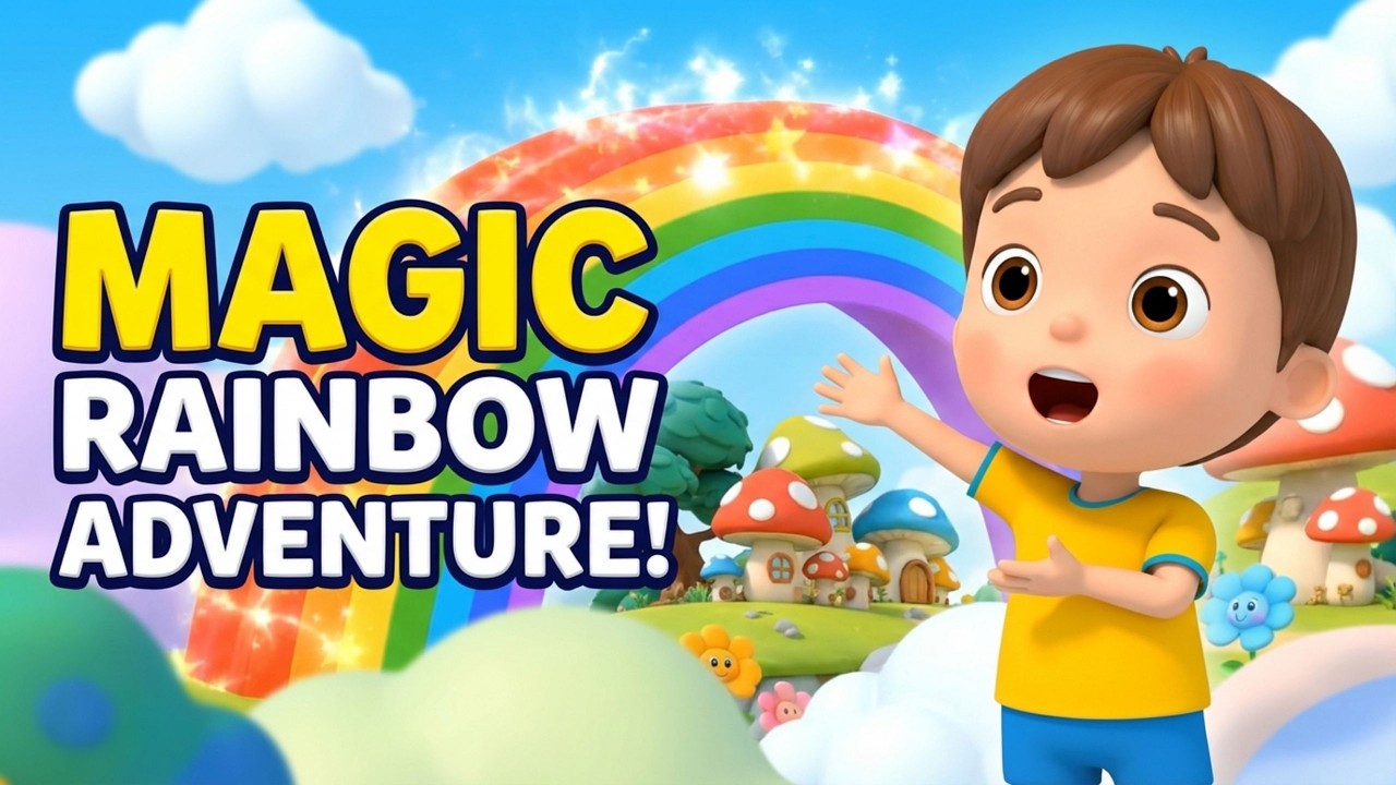 Kids! A magic rainbow story — a fun adventure! | #kids #magic #rainbow #story #adventure