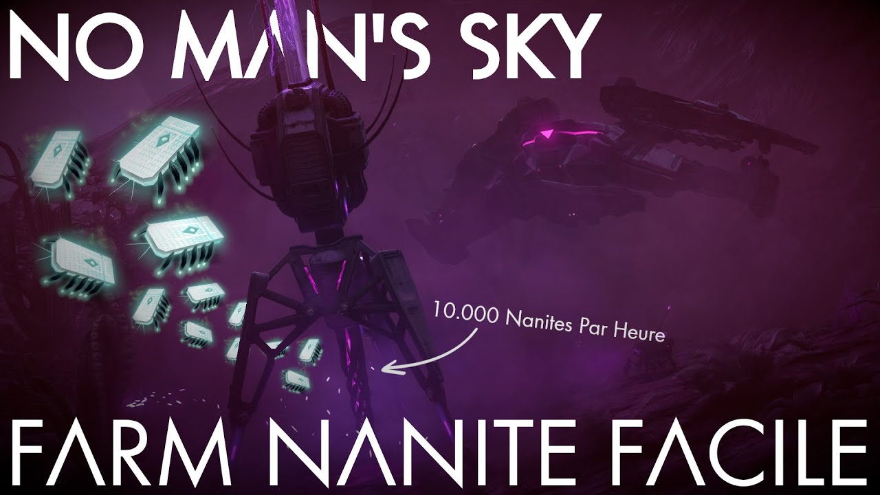 Gagner 10.000 Nanites/h depuis son vaisseau !! Tuto Farm Nanites Facile sur No Man's Sky [Tuto FR]