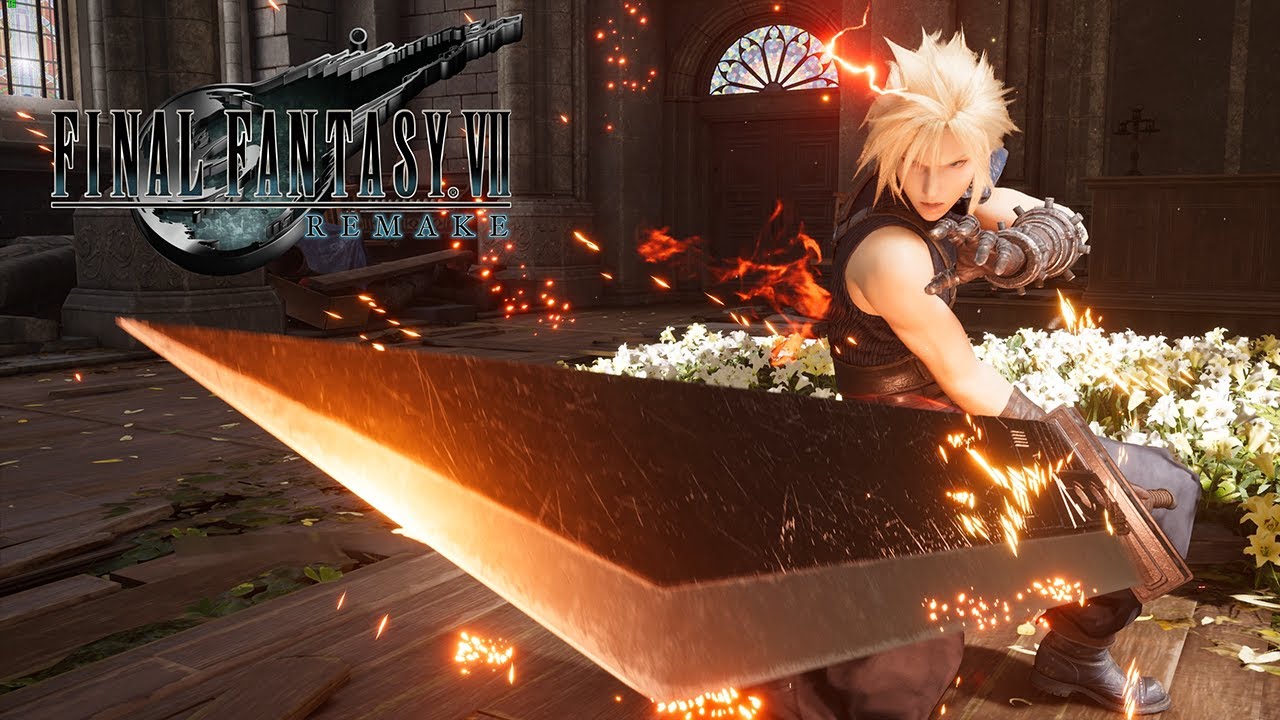 【Final Fantasy 7 Remake】Cloud's Buster Sword Moveset | All Abilities & Limit Breaks