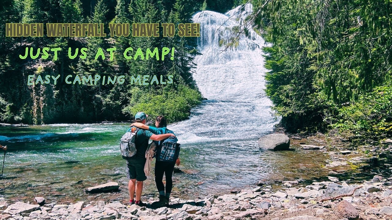 Just Us at Camp! | What to Eat When You Don’t Catch Fish |  Hidden Waterfall You HAVE to See!