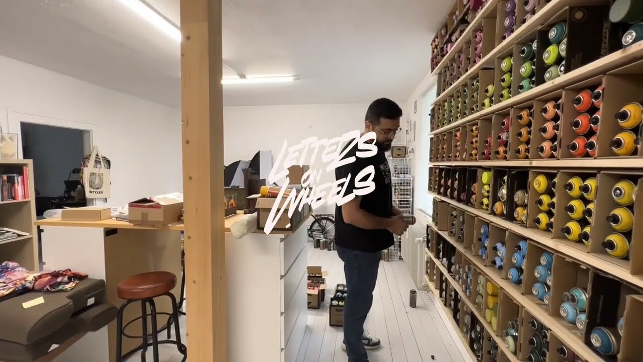 Graffiti tour around Europe - Letters on Wheels - Bakeroner & Mezk