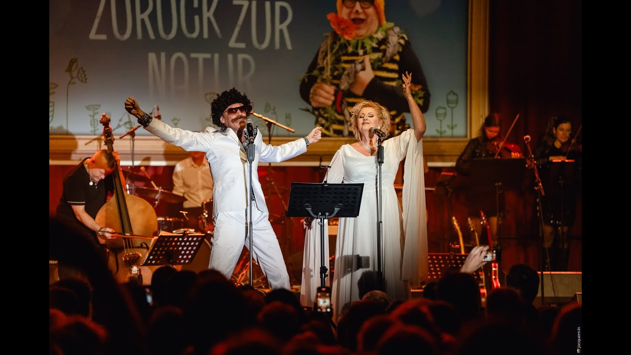 14. Dresdner Neujahrssingen - F. Mercury & M. Caballé   "Barcelona" Olaf Schubert & Ingeborg Schöpf