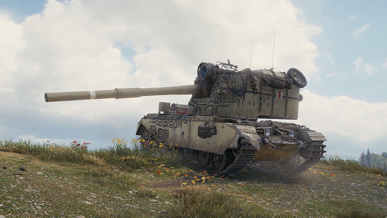 FV4005 Stage II: Пушка, Которая Стирает С Карты • World of Tanks