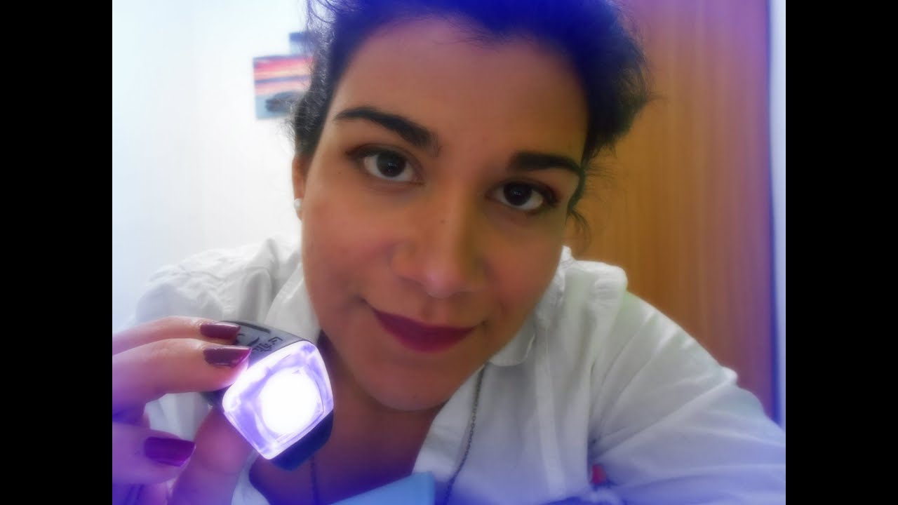 ASMR [ Español ] ☤ Examen Nervios Craneales ☤- (Cranial Nerve Examination ESP )
