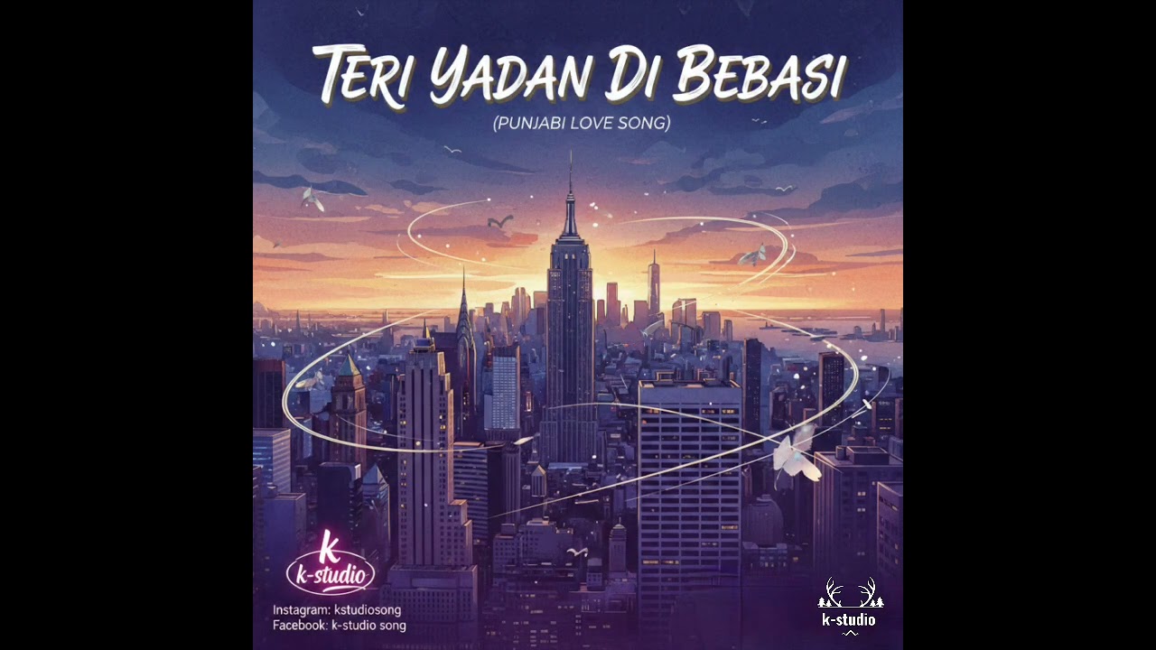 Teri Yaadan Di Bebasi 🌹❤️(Love Vibe) [  Love song ] Recorded by K-studio #lovesong #love #song #feel