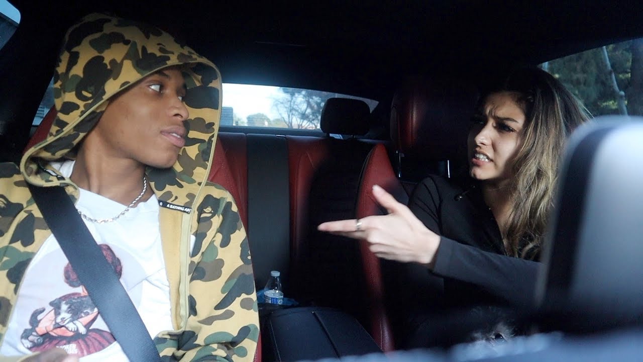 CALLING MY GIRLFRIEND ANOTHER GIRLS NAME TO SEE HOW SHE REACT!! *GETS HEATED*