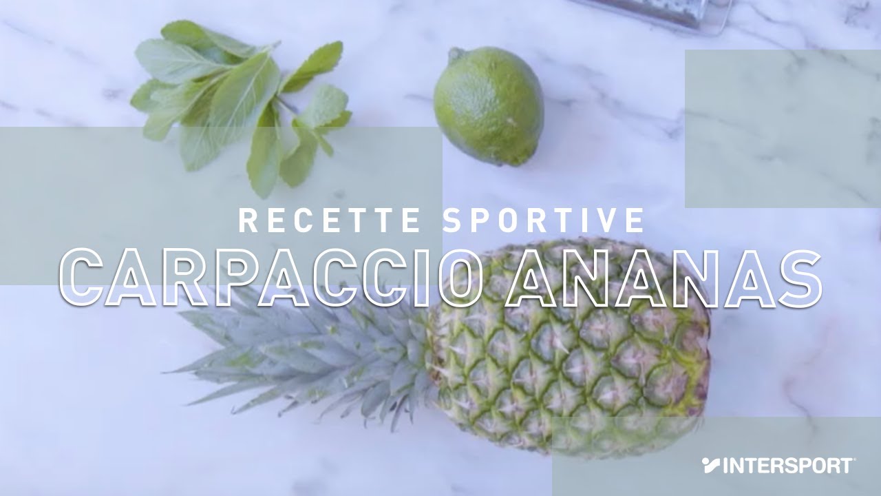 Carpaccio ananas