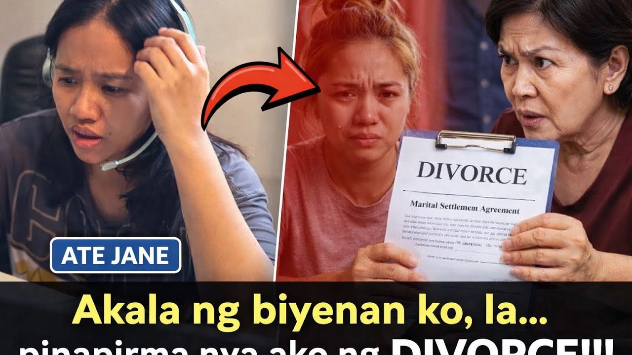Akala ng biyenan ko,HINDI ako marunong mag INGLES, DIVORCE paper pala pinapirma nya Pero maling-mali