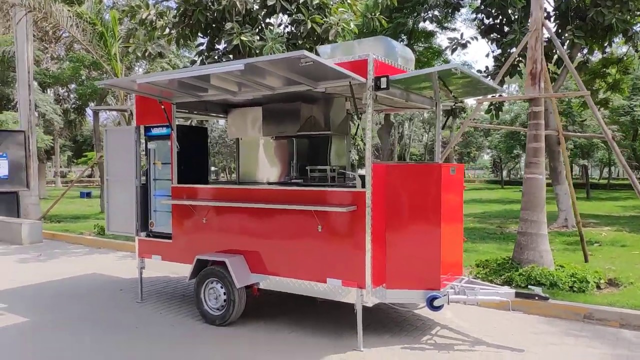 PioTrek Remolques review Food Trailer DELUXE 3017 PARA COMIDA RAPIDA EN GENERAL