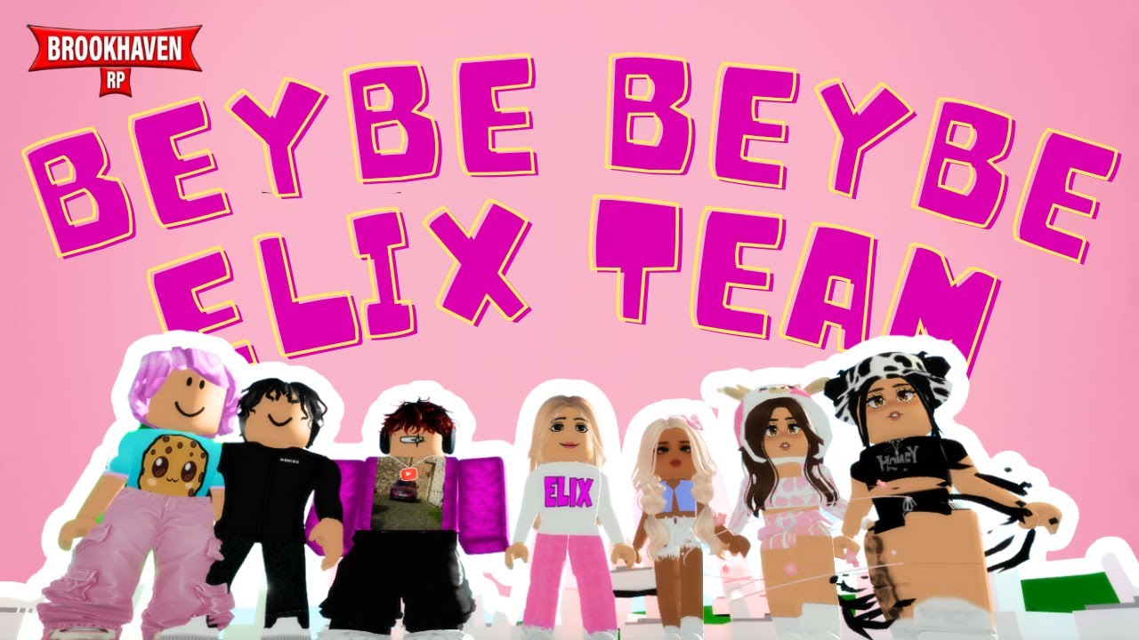 🎸Beybe Beybe🎸 Official Elix Music Roblox Video #roblox #muzyka #robloxpolska